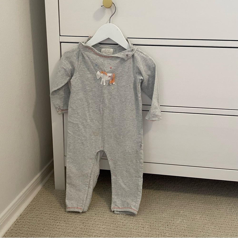 Albetta Unicorn Romper 6-12 Months